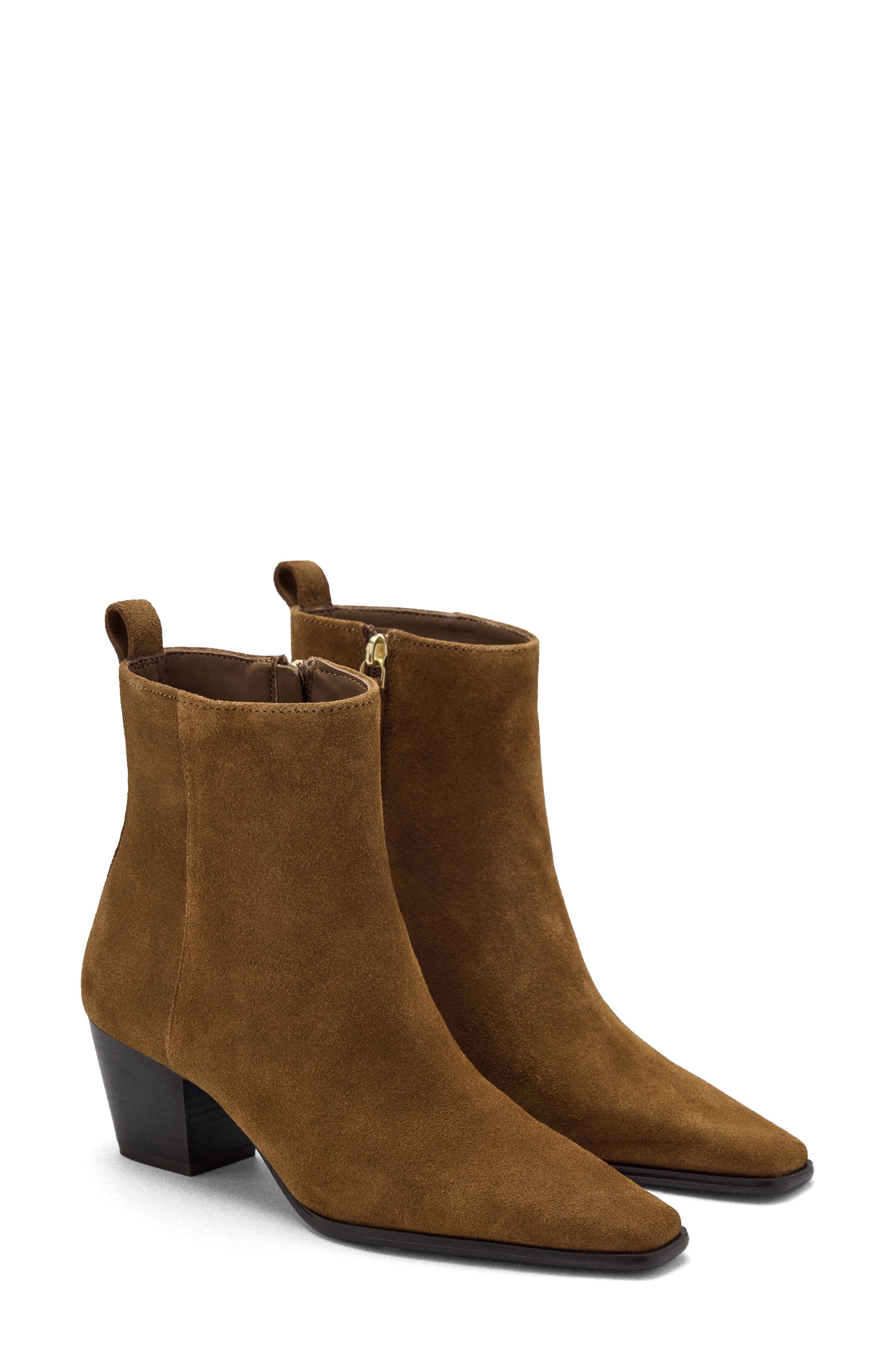 Hielo1 Leather Ankle Boot, Main, color, TOBACCO BROWN