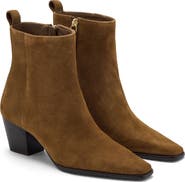 MANGO Hielo1 Leather Ankle Boot