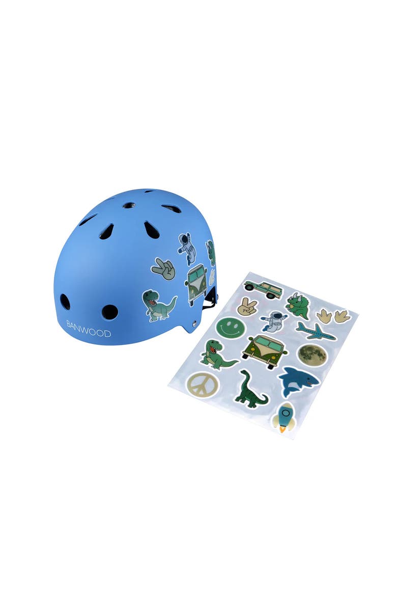 Reflective Bike Stickers, Alternate, color, Dinosaurs Space Adventure
