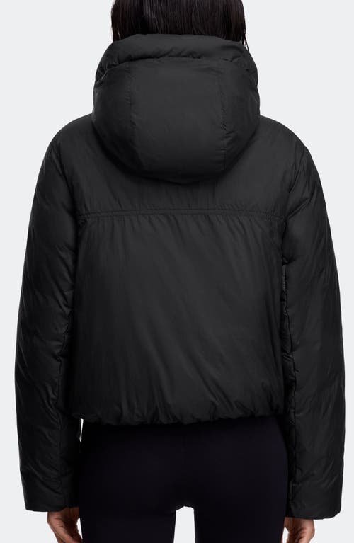 Canada Goose Elba Convertible Hooded Down Jacket In Black