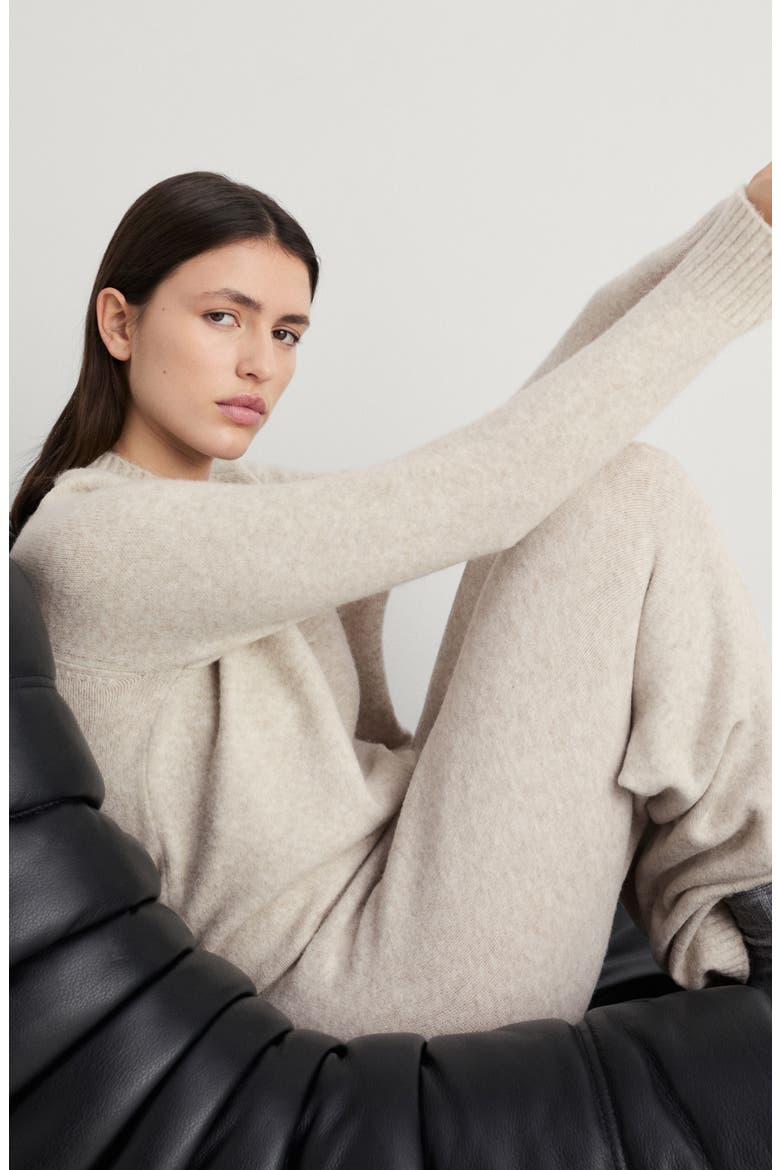 Knit Pants, Alternate, color, LIGHT BEIGE