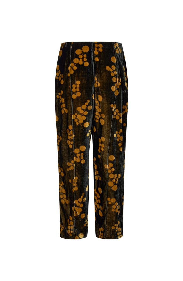 Masai Copenhagen Petrilla Floral Print Pants, Alternate, color, Rubber