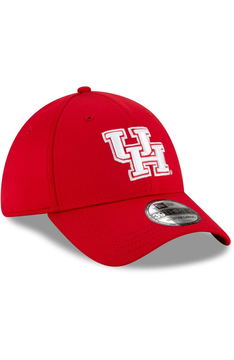 New Era Men's New Era Red Houston Cougars Campus Preferred 39THIRTY Flex Hat, Alternate, color, 