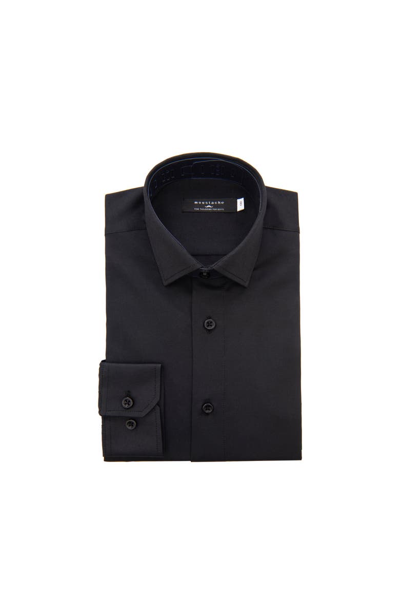 MOUSTACHE Dress Shirt, Alternate, color, Black