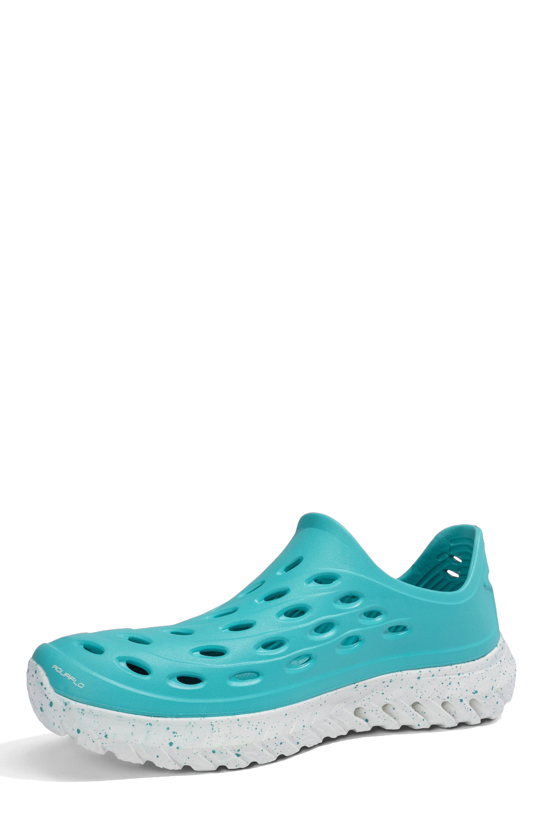 RUGGED SHARK Ladies Rift Slip-On Water Shoes, Alternate, color, Teal