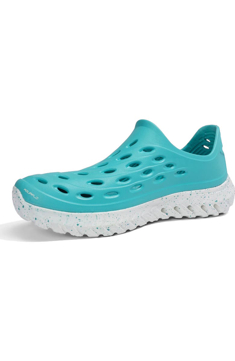 RUGGED SHARK Ladies Rift Slip-On Water Shoes, Alternate, color, Teal