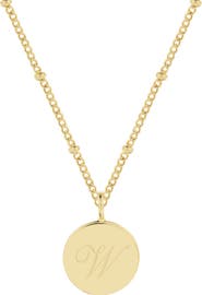 Brook and York Lizzie Initial Pendant Necklace