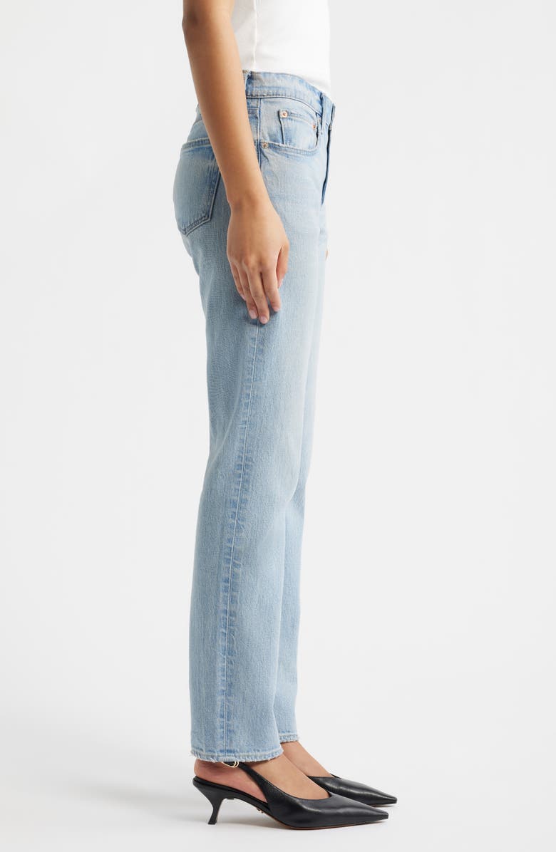 MOUSSY VINTAGE Coventry Slim Straight Leg Jeans, Alternate, color, Light Blue