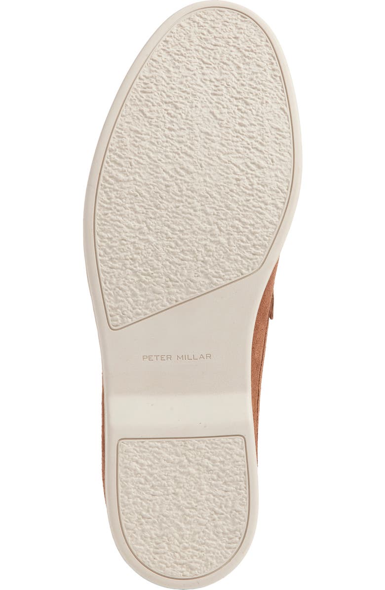 Peter Millar Excursionist Water Resistant Penny Loafer, Alternate, color, Chestnut