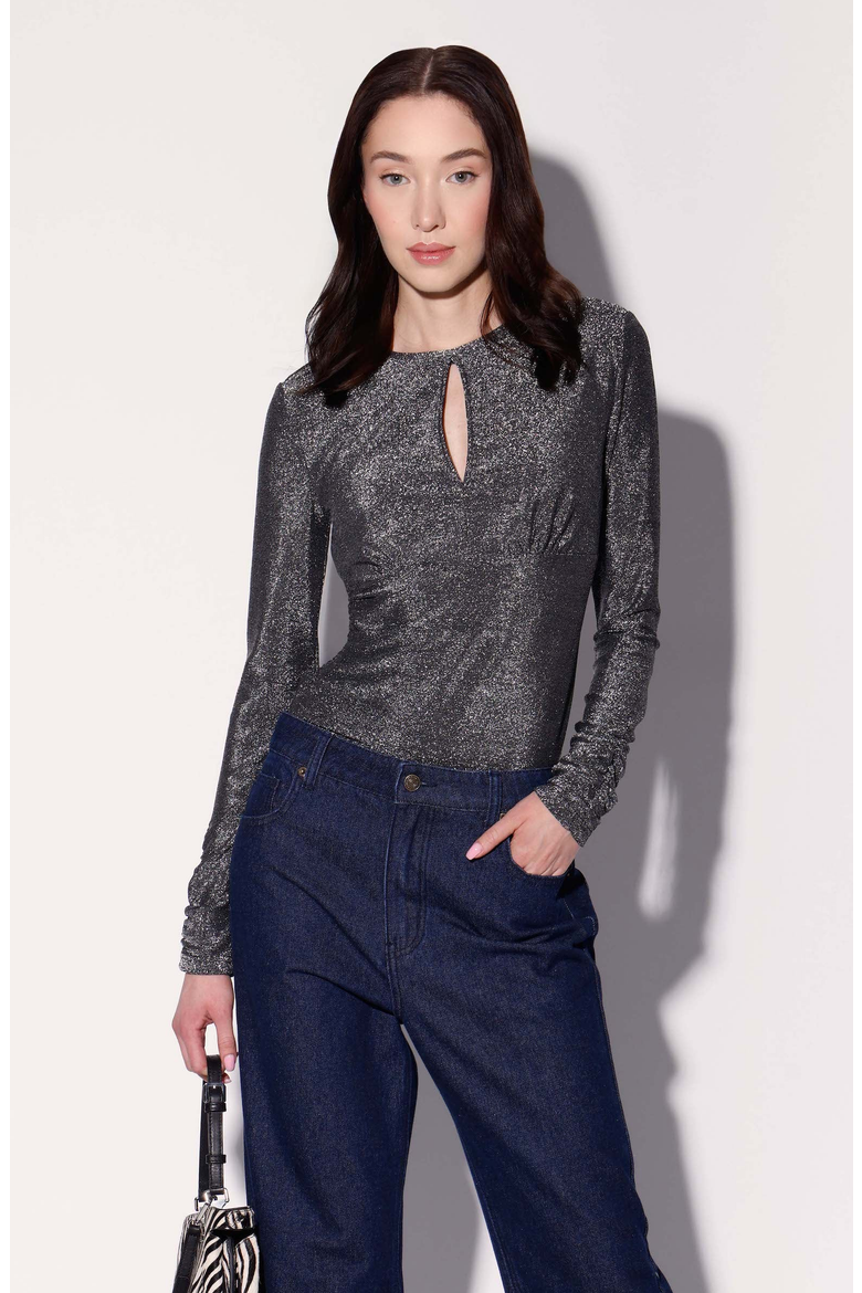 Charlie Top, Main, color, Shimmer Black