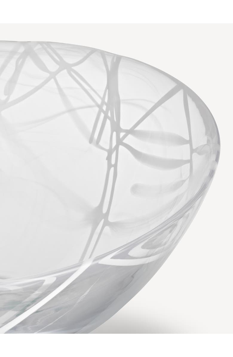 Kosta Boda Contrast Large Bowl, Alternate, color, White