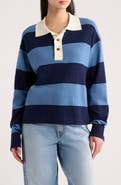 A.REN Peyton Rugby Polo Sweater