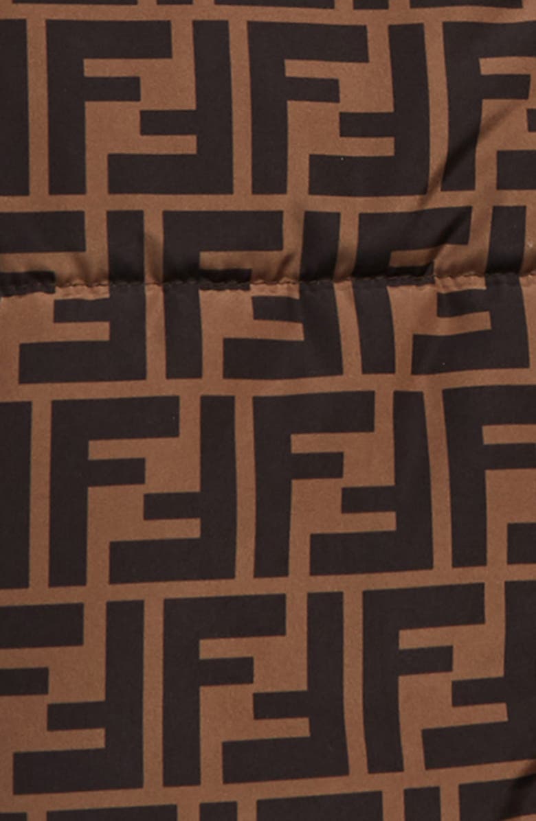 Fendi Reversible Hooded Puffer Jacket, Alternate, color, 