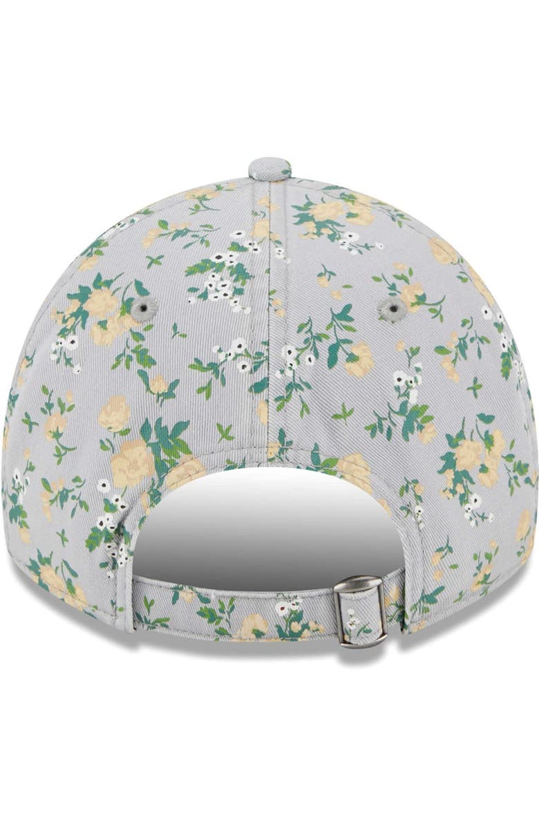 New Era Women's New Era Gray Navy Midshipmen Bouquet 9TWENTY Adjustable Hat, Alternate, color, 