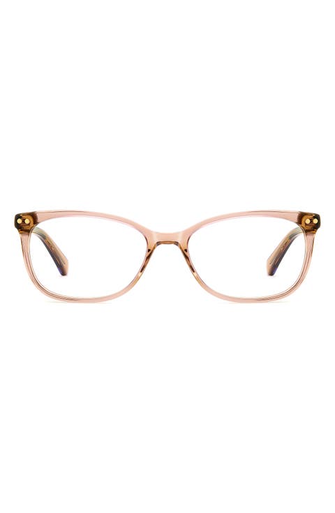 adria 52mm rectangular optical glasses