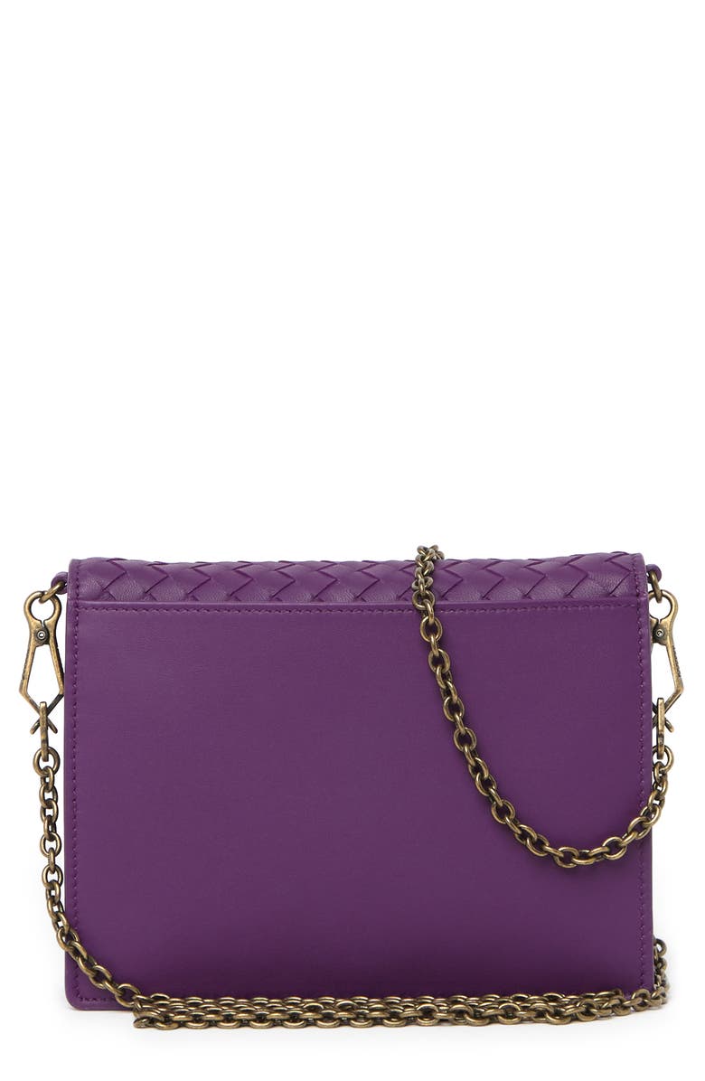 Bottega Veneta Woven Leather Crossbody Bag, Alternate, color, 