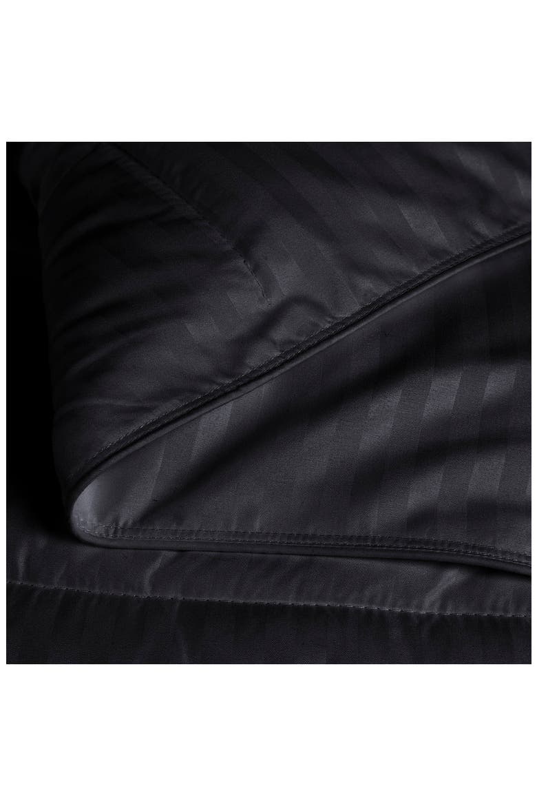 Reversible Down Alternative Comforter, Alternate, color, BLACK