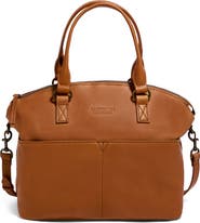 AMERICAN LEATHER CO. Carrie Dome Satchel
