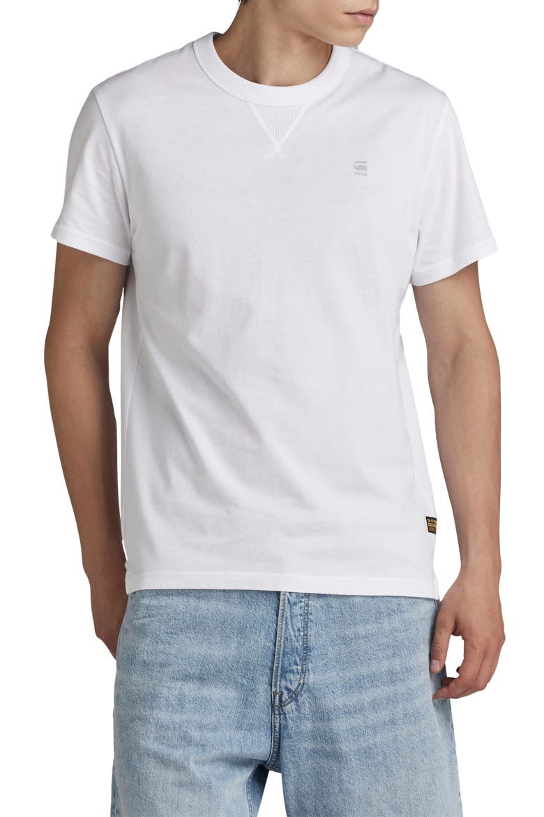 Nifous Organic Cotton T-shirt, Main, color, WHITE