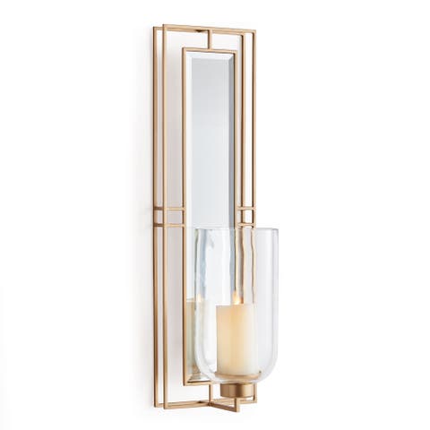 Jemma Decorative Wall Mirror Candle Sconce