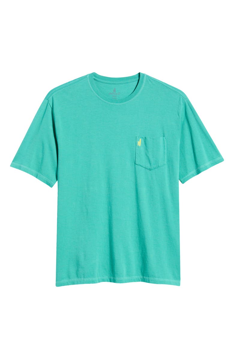 johnnie-O Wave Rider Cotton Blend Pocket T-Shirt, Main, color, Seaglass