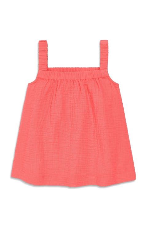 Kids Cotton Gauze Tank (Toddler, Little Kid, Big Kid)