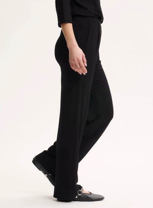 Majestic Filatures Soft Touch Soft Leg Pant In Black