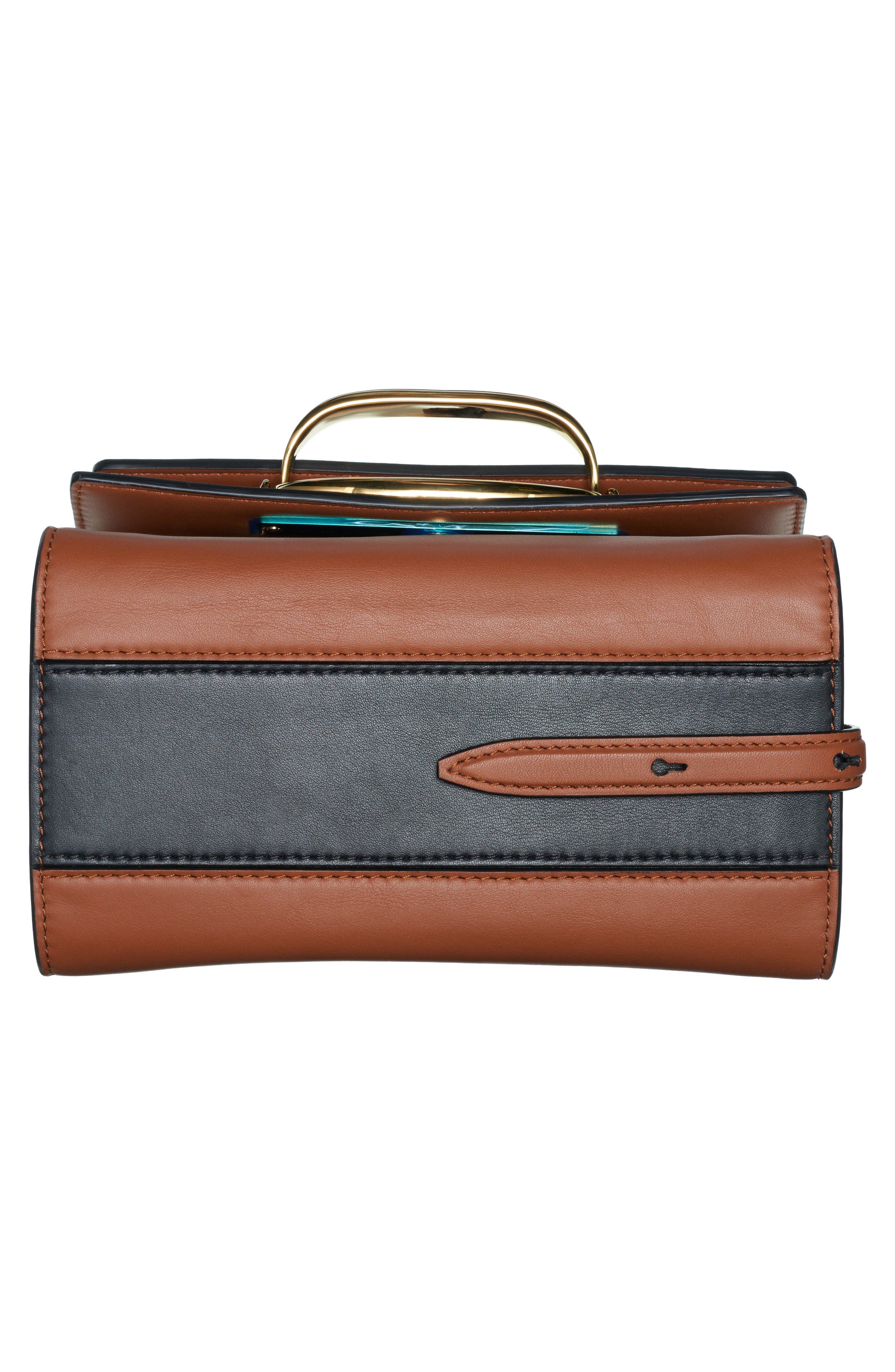 McQueen Alexander McQueen The Story Leather Top Handle Bag, Alternate, color, 