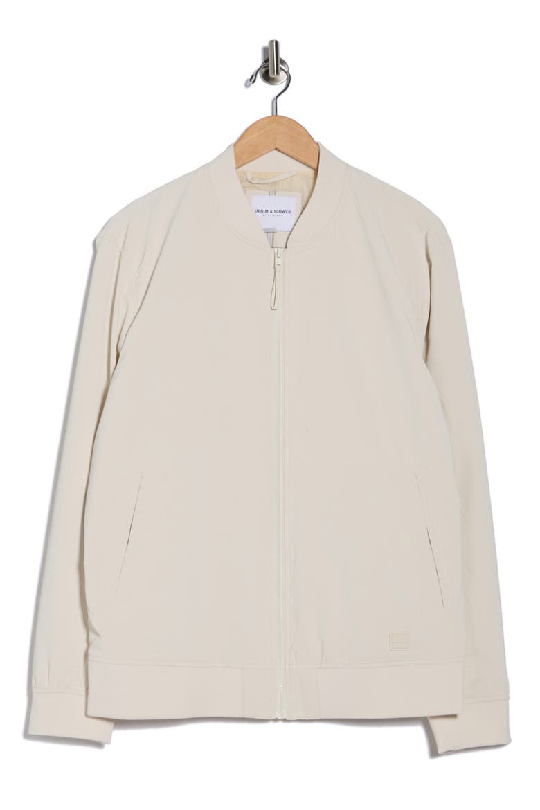 Bomber Jacket, Alternate, color, ECRU