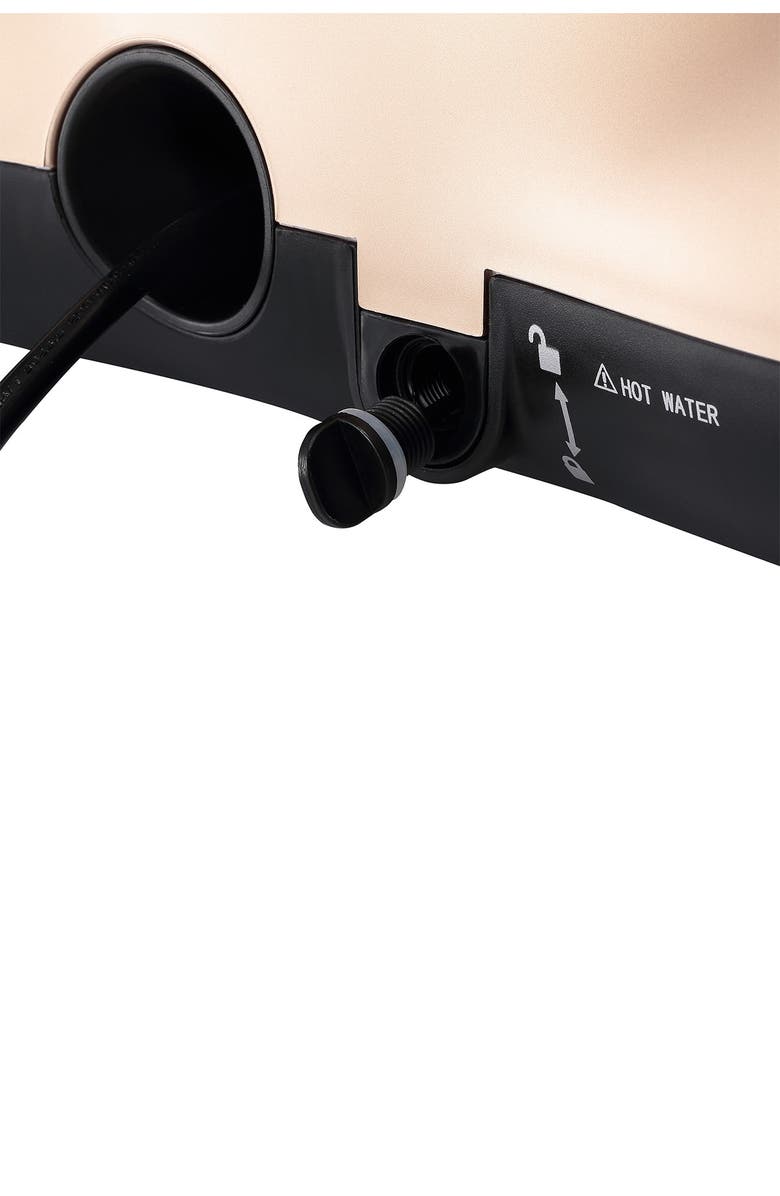 SALAV Professional Dual Bar 4-Setting Garment Steamer & Built-In Ironing Board, Alternate, color, Gold