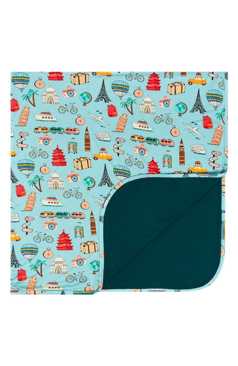 Around the World Patoo Reversible Blanket