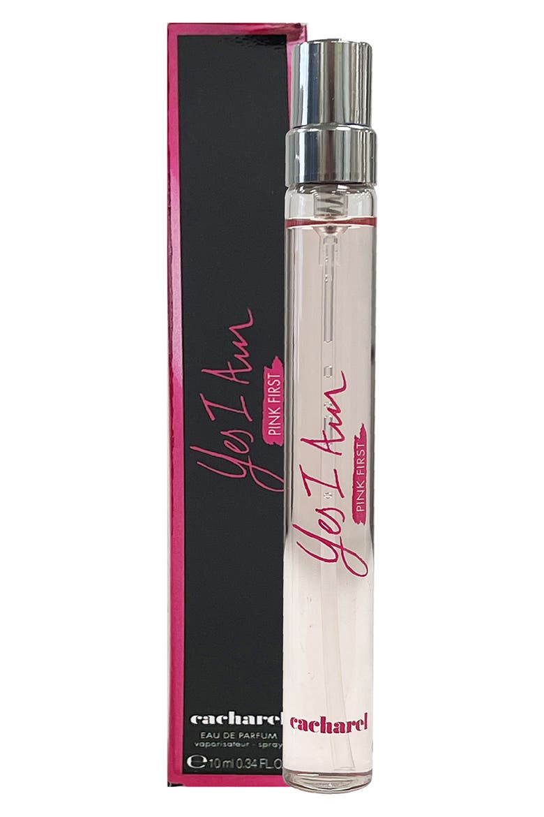 Yes I Am Pink Eau de Parfum Travel Spray - 0.33 fl. oz., Main, color, NO COLOR