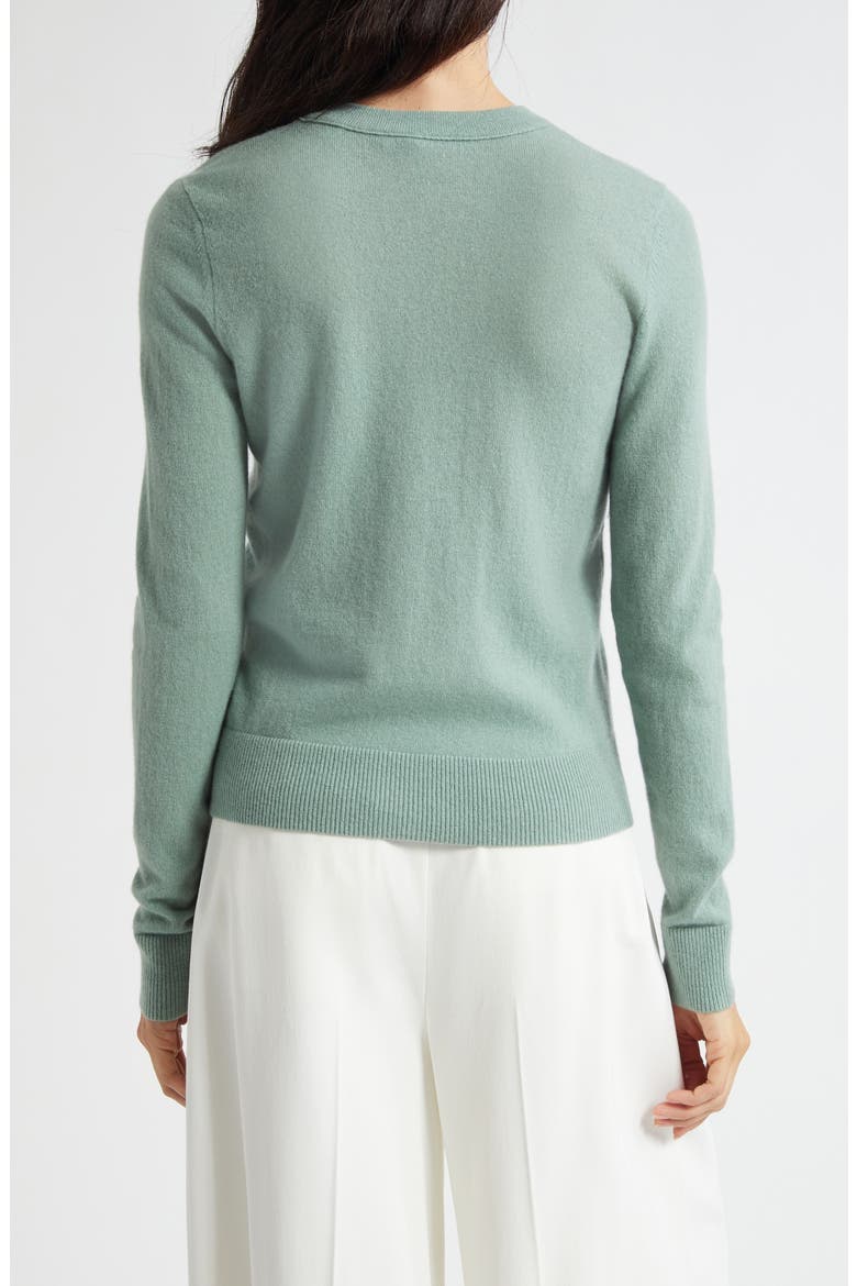 Classic Crewneck Cashmere Sweater, Alternate, color, PISTACCHIO