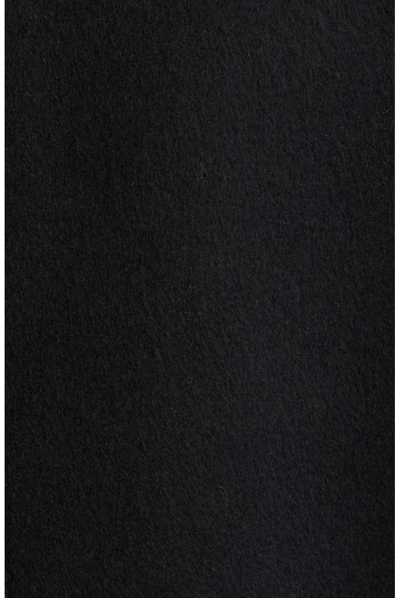 Single Breasted Crop Coat, Alternate, color, BLACK