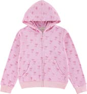 CALONIE Kids' Soft Fleece Zip Hoodie