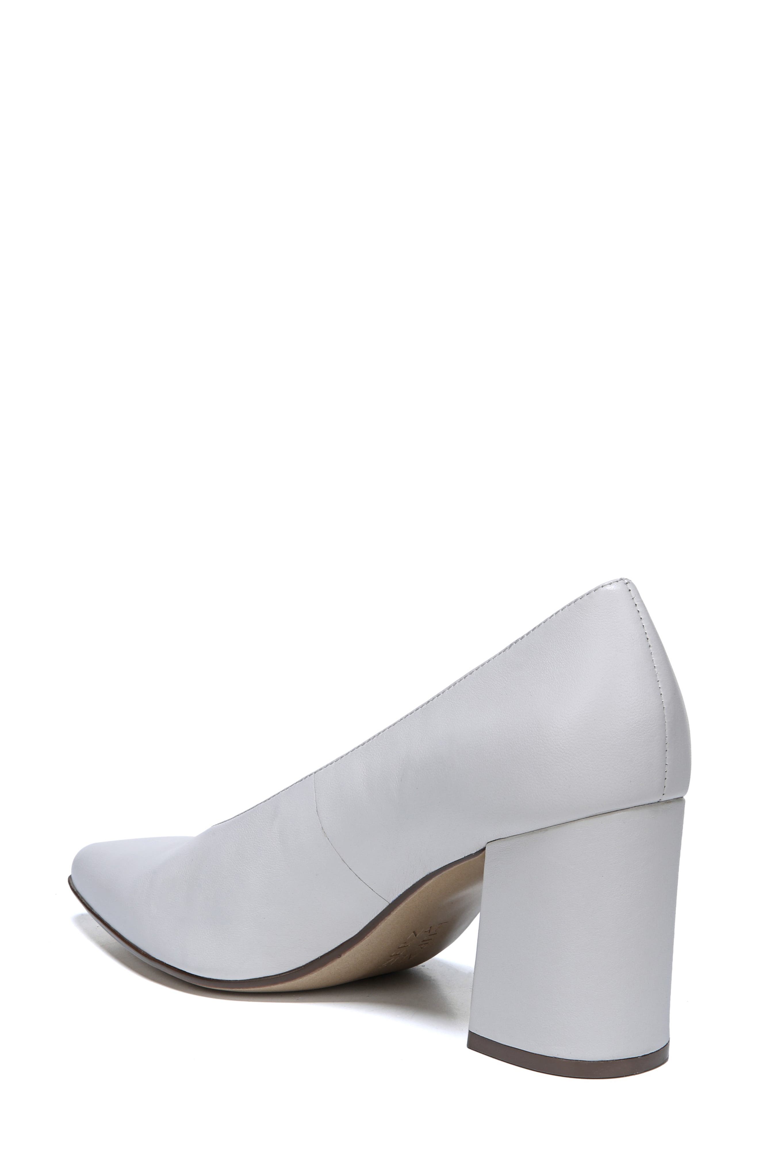 Hope Pointy Toe Pump, Alternate, color, WHITE LEATHER