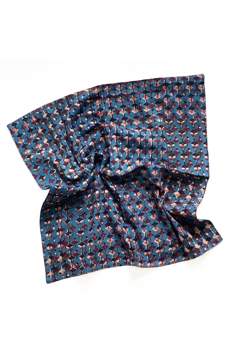 Eco-Friendly Cotton Dinner Napkins, Alternate, color, Blue