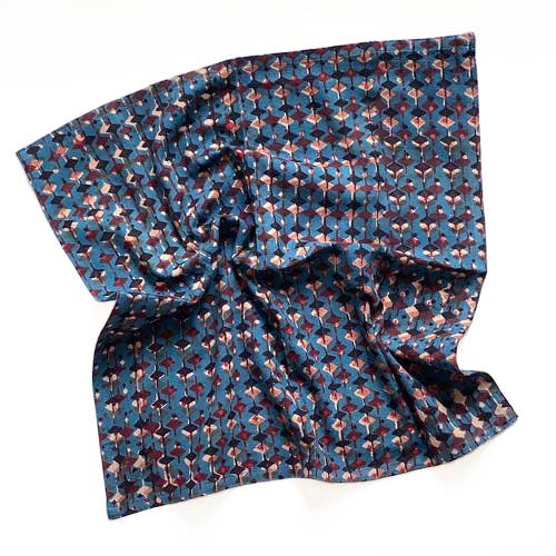 Ichcha Eco-friendly Cotton Dinner Napkins In Blue