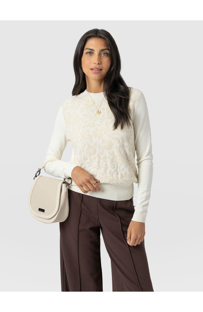 Saint + Sofia Wren Long Sleeve Knit, Alternate, color,