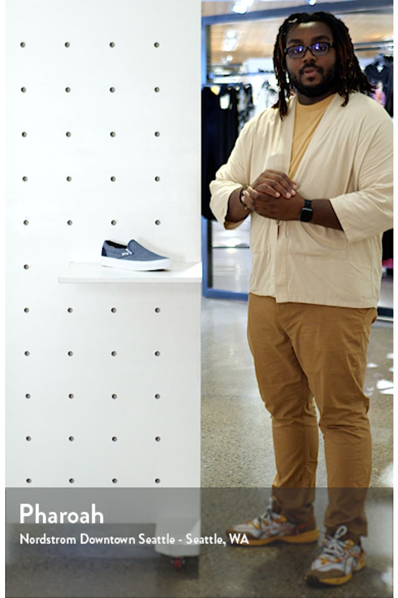 Chambray Classic Slip-On Sneaker video
