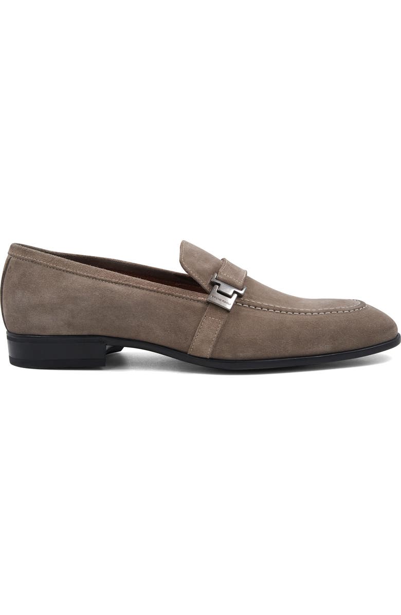 Bruno Magli Arlo Loafer, Alternate, color, Ivory Suede