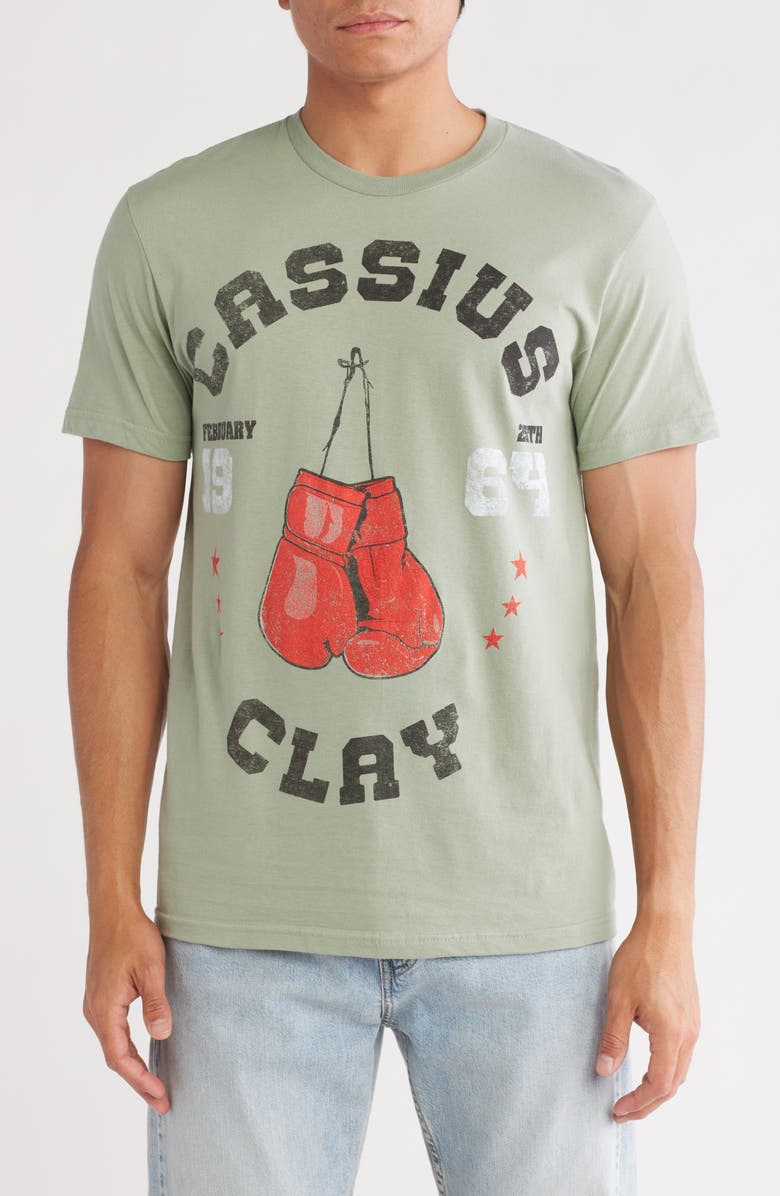 Philcos Cassius Clay Gloves Graphic T-Shirt, Main, color, 