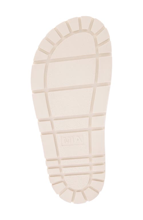 MIA MIA GYA PLATFORM SLIDE SANDAL