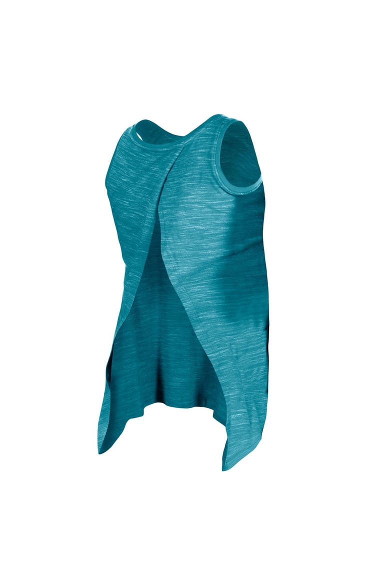 Women's New Era Teal Jacksonville Jaguars  Space Dye Active Tank Top, Alternate, color, Teal