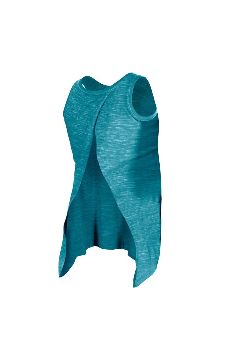 New Era Women's New Era Teal Jacksonville Jaguars  Space Dye Active Tank Top, Alternate, color, Teal