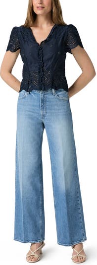 Anessa High Waist Wide Leg Jeans