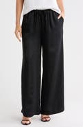 NORDSTROM RACK Textured Satin Drawstring Pants