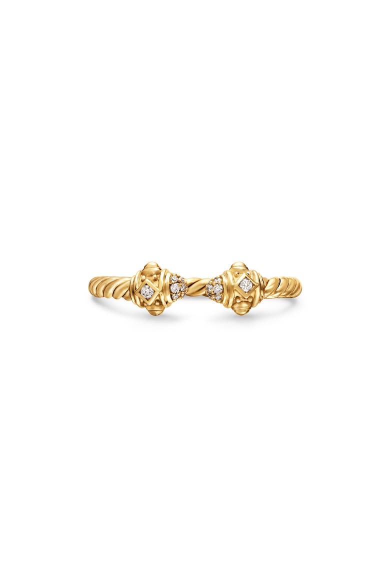 Renaissance Ring in 18K Gold with Diamonds, Main, color, GOLD/ DIAMOND