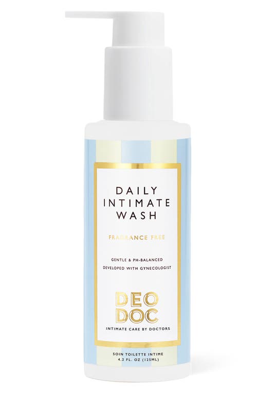 DEODOC DEODOC DAILY INTIMATE WASH FRAGRANCE FREE
