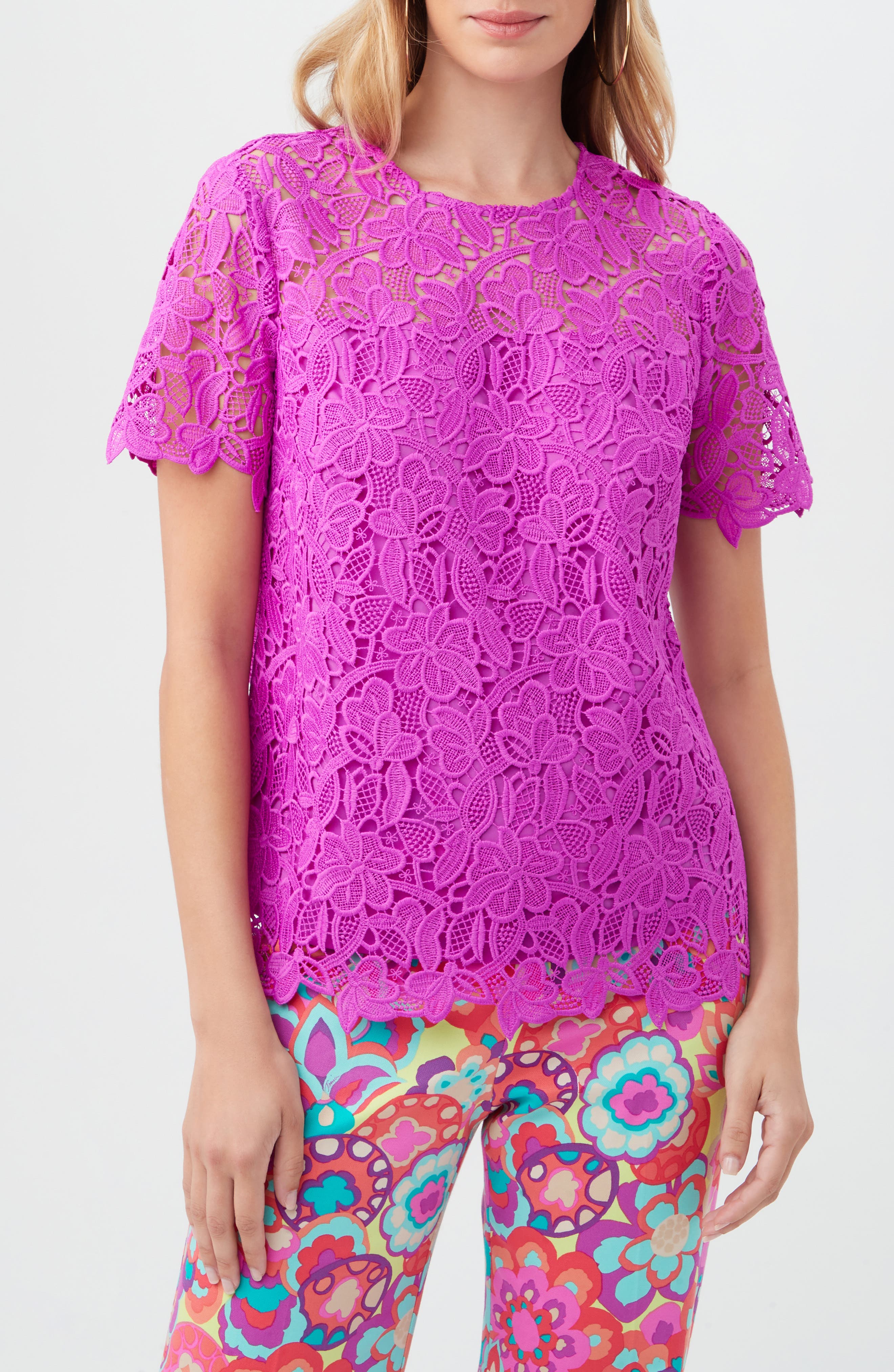 Trina Turk Rochelle Lace Top